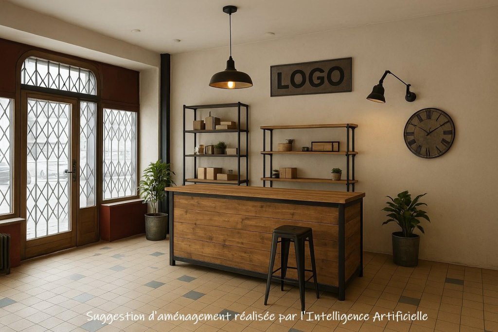BOUTIQUE A LOUER - CHAZELLES SUR LYON - 80 m2 - 499 &euro; HC par mois