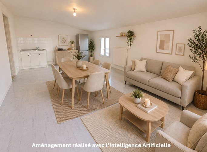 APPARTEMENT T3 A LOUER - CHAZELLES SUR LYON - 67.67 m2 - 510 &euro; charges comprises par mois