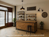 BOUTIQUE A LOUER - CHAZELLES SUR LYON - 80 m2 - 499 &euro; HC par mois