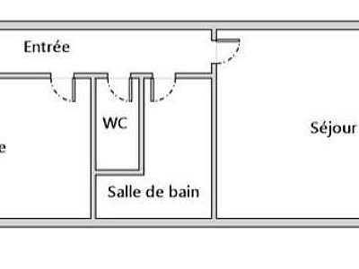 STUDIO A LOUER - CHAZELLES SUR LYON - 37.66 m2 - 429 € charges comprises par mois