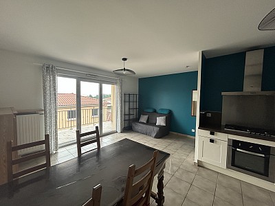 APPARTEMENT T2 A LOUER - MONTBRISON - 44.57 m2 - 595 € charges comprises par mois