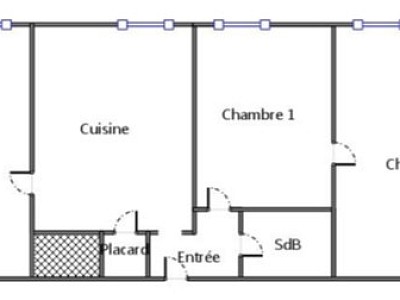 APPARTEMENT T3 A LOUER - CHAZELLES SUR LYON - 74.85 m2 - 540 € charges comprises par mois