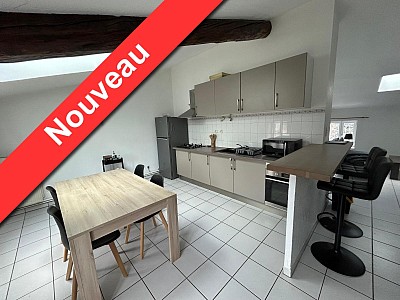 APPARTEMENT T3 A LOUER - MONTBRISON - 100.7 m2 - 650 € charges comprises par mois